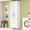 Ver imagem 2 de Armário Multiuso 2 Portas 60cm Hebrom V01 Branco - Lyam Decor