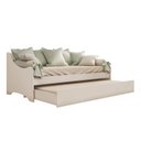 Ver imagem 2 de Cama de Babá com Cama Auxiliar Gavetão Amore Off White Móveis Estrela