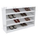 Ver imagem 4 de SAPATEIRA 3 PRATELEIRAS 20 PARES M450.B (CASA, LOJA, CLOSET) MUNDI MOVEIS