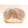 Cesto Cachepot de Palha Natural Seagrass com Forro de Plástico para Vaso - 4