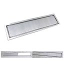 Ver imagem 1 de Ralo Invisivel Oculto 30cm Linear Inox Banheiro Lavabo Anti Odor Anti Inseto Seguro Resistente Compr