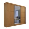 Guarda-Roupa Casal com Espelho New Dallas D'Doro Móveis - Cinamomo D'Doro Móveis - 1