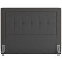 Ver imagem 4 de Cabeceira Cama Box Queen 160 Cm P05 Atenas Linho Cinza Escuro- Lyam Decor