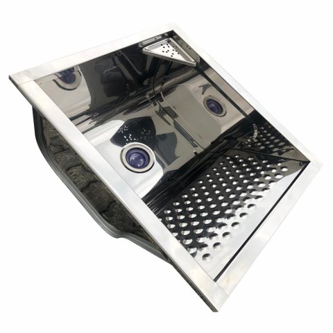 Tanque Inox 30lt para Lavanderia com Válvula