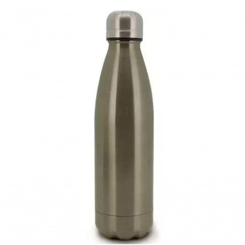 Garrafa Térmica Bronze Parede Dupla em Inox 500 Ml - Mimo Style - Aj20040