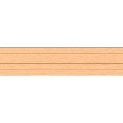 Fita de Borda Pvc Madeira Curupixá Ripado Guararapes 64x0,45mm Rolo 20m Rehau
