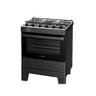 Fogão Esmaltec 5 Bocas Ideal Master Mesa Inox Tampa de Vidro Forno 84 Litros Preto T5itp Bivolt - 3