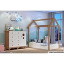 Ver imagem 6 de Cômoda Infantil Bolinha c/ 1 Porta Cristal e 4 Gavetas Branco - Peroba