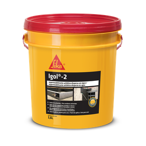Impermeabilizante Hidroasfalto 3,6l Igol 2 Sikav Base Água