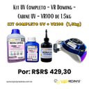 Ver mais imagens de Kit Uv Completo Vr Doming 100g Cabine Uv Vr100 de 1,5kg