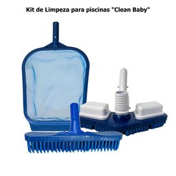 Kit Clean Baby Peneira Escova Aspirador Abs - 2