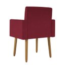 Ver imagem 7 de Kit 6 Cadeiras Poltronas Decorativa - Escritório - Recepção - Marsala
