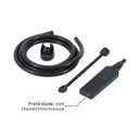 Ver imagem 6 de Chuveiro Ducha Lorenzetti Acqua Duo Ultra 220v 7800w Preta Fosco