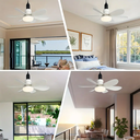 Ver imagem 2 de Mini Ventilador de Teto Super Silencioso - 40w