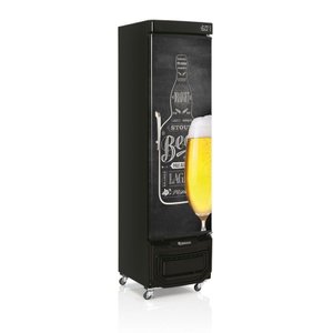 Cervejeira Vertical 228l Porta Cega Grb-23e/qc/pr/av 220v - Gelopar