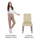 Ver imagem 4 de Kit 4 Cadeiras de Jantar 4255 Rustic/imperial Madesa