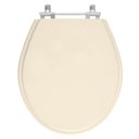 Ver imagem 1 de Assento Sanitario Poliester Ravena Creme para Vaso Deca