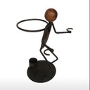 Ver imagem 4 de Suporte Para Garrafas Boneco Para Casa Decoração Mesa Bar