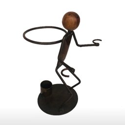 Suporte Para Garrafas Boneco Para Casa Decoração Mesa Bar - 4