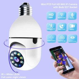 Câmera de Segurança Visão Noturna Lampada Smart Wifi Jt-8177 - 4