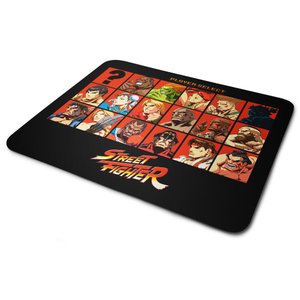 Mousepad Gamer - Street Fighter Play Select