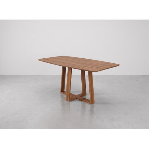 Mesa Istambul 135cm Laminado para Sala de Jantar Cinamomo
