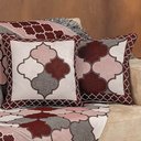 Ver imagem 2 de Kit Xale Decorativo Turin Jacquard Estampado 3 Peças - Marrocos Compose