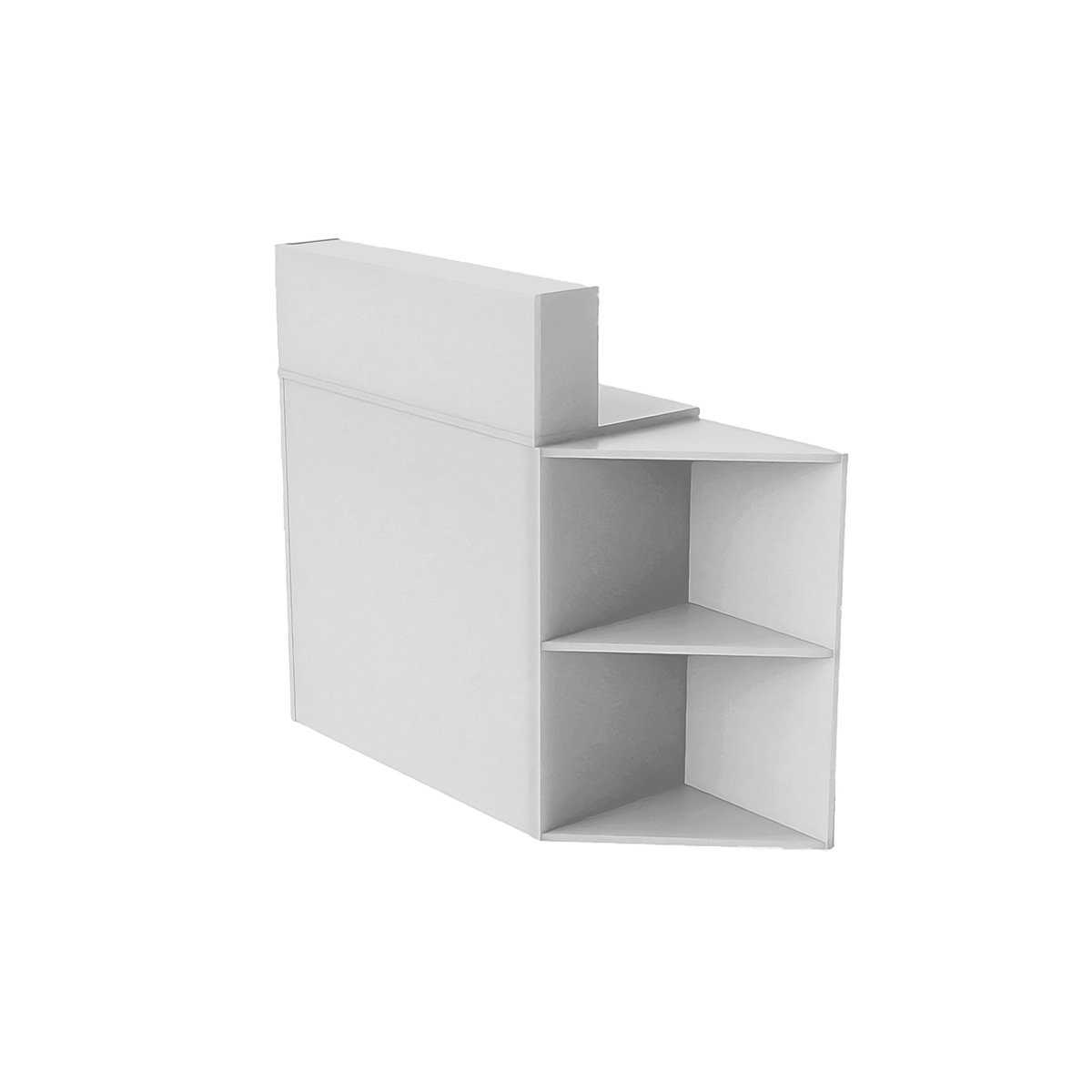 Balcão Modular - Alto + Nicho Lateral Cor:branco - 2