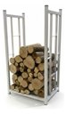 Ver imagem 4 de Suporte Porta Lenha Fogão Lareira Organizador 40x30x75 Branco