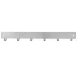 Cabide de Parede Metal 29cm sem pregos Fixação sem furar - 1