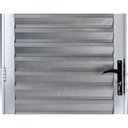 Ver imagem 2 de Porta De Alumínio Palheta 2,10 X 1,00 Esquerda Linha All Soft Cor Brilhante