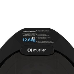 Tanquinho Mueller 12kg Family Aquatec Mais Centrífuga de Roupas Fit 12,6kg - 9