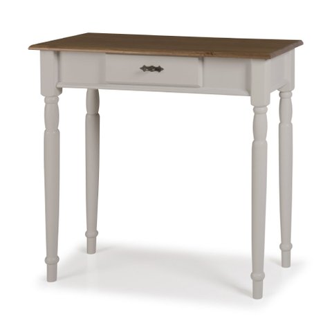 Aparador para Sala em Madeira Maciça 1 Gavetas 634 Linz Móveis - Off White/imbuia Glazer