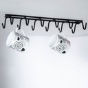 Ver imagem 3 de Porta Xicaras Pt P Fixa Teto 275x30x100mm