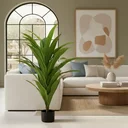 Ver imagem 1 de Planta Artificial Dracena Toque Real Premium Decoração 1.40m, Planta Decorativa para Casa e Evento.