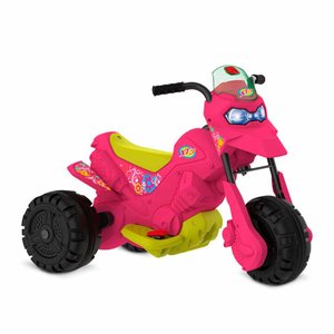 Moto Elétrica Infantil - Xt3 Pink - 6v - Rosa - Bandeirante