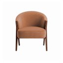 Ver imagem 2 de Poltrona Elegante Conforto Premium para Ambientes Modernos Laranja Ayme