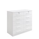 Ver imagem 2 de Cômoda 10 Gavetas 100% MDF Ryad