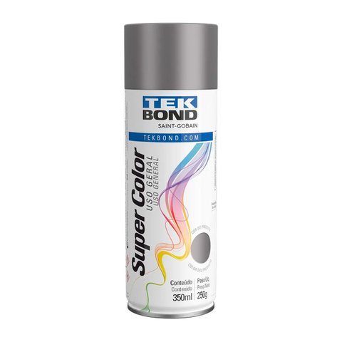 Tinta Spray Uso Geral 350ml Grafite Tekbond