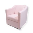 Ver imagem 2 de Poltrona de Amamentação Charlote Pés Cromado Rosa Bebê