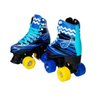 Patins 4 Rodas Roller Classico Azul N.32/33 Freio Frontal BW020AZ-32/33 Importway - 2