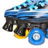 Patins 4 Rodas Roller Classico Azul N.32/33 Freio Frontal BW020AZ-32/33 Importway - 3