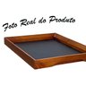 Bandeja Bebidas Xícaras Café Bar Decorativa Portátil Pequena Aparador Ambiente Escritório Casa:Bande - 3