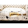 Cama para Cachorro Quadrada Impermeavel Luppet Bege Pets - GG - 3