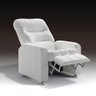 Poltrona do Papai Reclinável Maldivas Corano Branco Speciale Home - 4