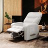 Poltrona do Papai Reclinável Maldivas Corano Branco Speciale Home - 1