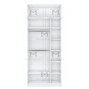 Ver imagem 4 de MODULO CLOSET COLMEIA CABIDEIRO DUPLO NICHOS M527.B MUNDI MOVEIS
