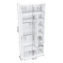 Ver imagem 2 de MODULO CLOSET COLMEIA CABIDEIRO DUPLO NICHOS M527.B MUNDI MOVEIS