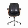 Cadeira de Escritório Ergonômica Giratória Fratini Kopenhagen Diretor Office Preta - 5