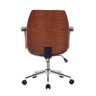 Cadeira de Escritório Ergonômica Giratória Fratini Kopenhagen Diretor Office Preta - 7